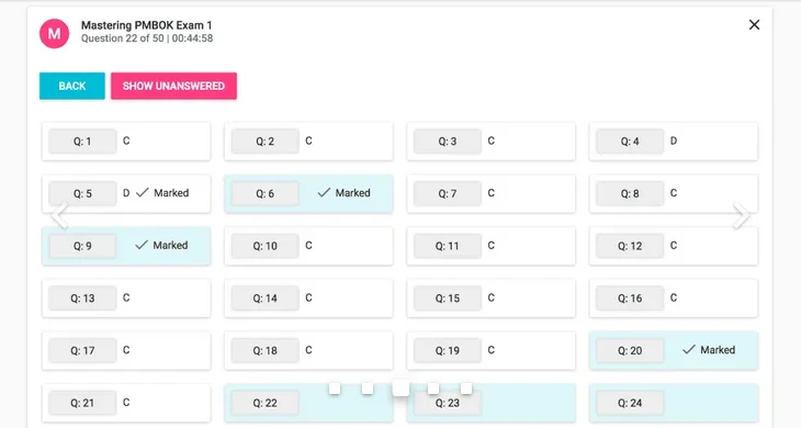 BrainBOK example online simulator exam